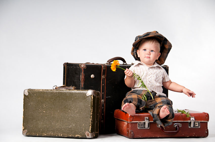 Trucs pour voyager avec bébé ou un jeune enfant